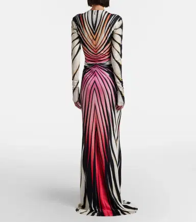 Roberto Cavalli Printed gown | Thumbnail 3 Roberto Cavalli Printed gown | Thumbnail 3