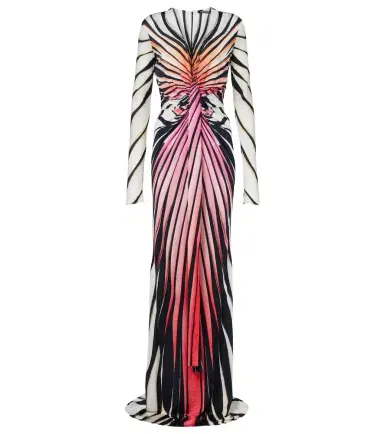 Roberto Cavalli Printed gown | Thumbnail 1 Roberto Cavalli Printed gown | Thumbnail 1