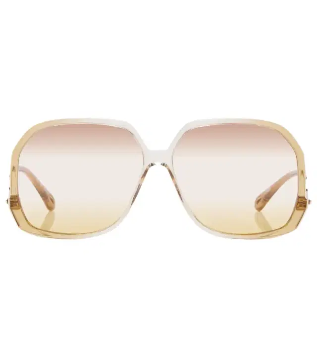 Chloe Chloé Wavy square sunglasses