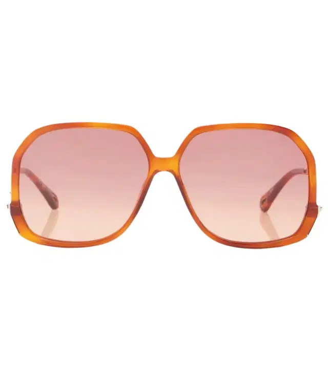 Chloe Chloé Chloé Wavy square sunglasses