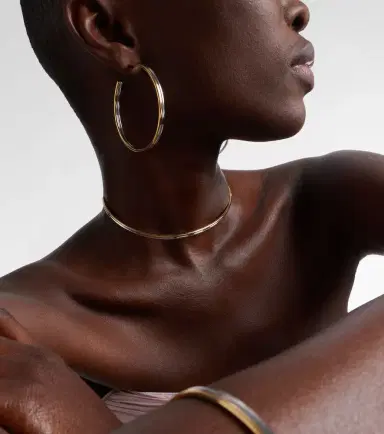 Jennifer Fisher Thread 10kt gold-plated choker | Thumbnail 3