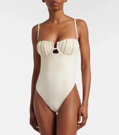 Montce Petal crochet swimsuit | Thumbnail 2