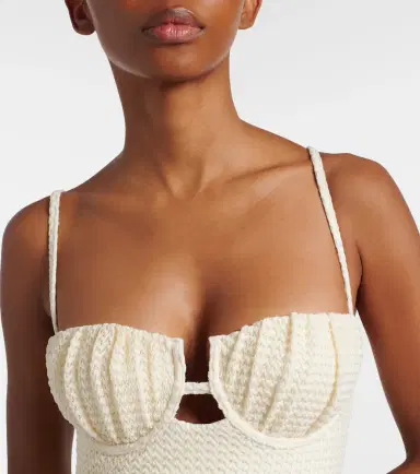 Montce Petal crochet swimsuit | Thumbnail 4