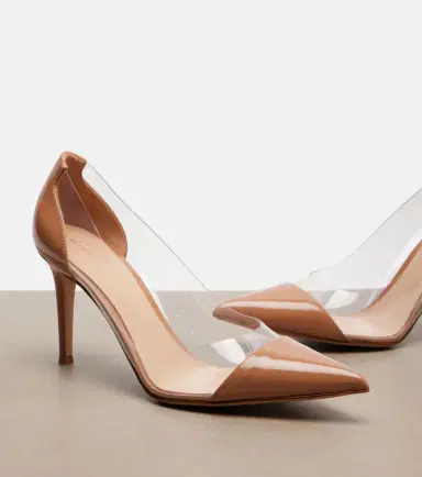 Gianvito Rossi Patent leather and PVC pumps | Thumbnail 4 Gianvito Rossi Patent leather and PVC pumps | Thumbnail 4