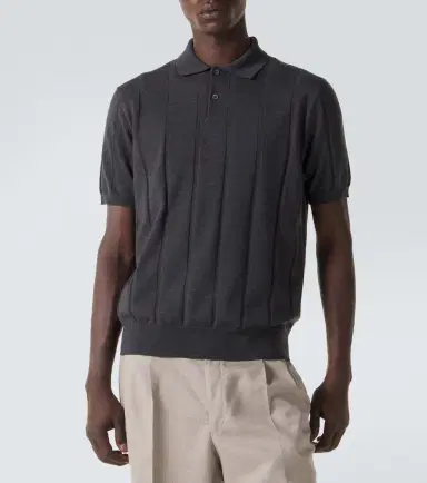 Canali Virgin wool polo sweater | Thumbnail 4 Canali Virgin wool polo sweater | Thumbnail 4