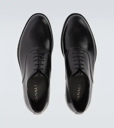 Canali Leather Oxford shoes | Thumbnail 6
