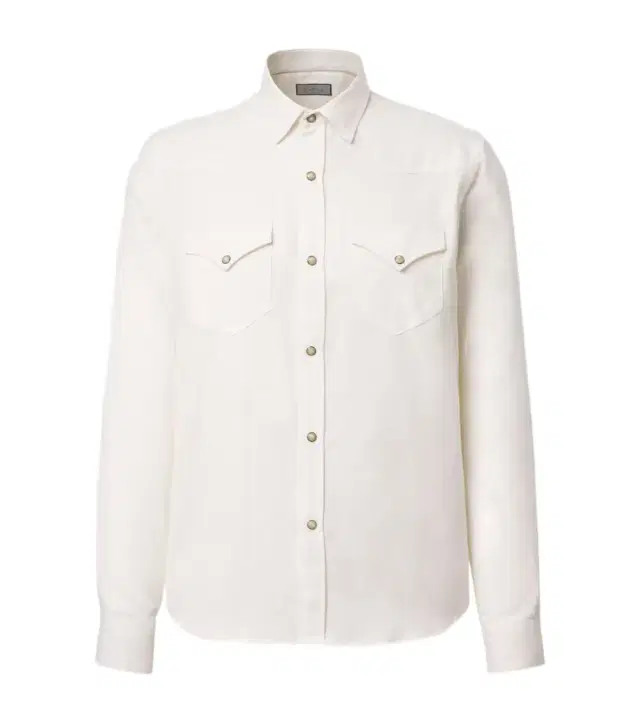 Canali Cotton and cashmere shirt