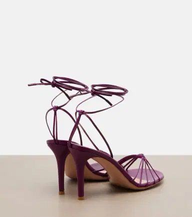 Gianvito Rossi Gwyneth leather sandals | Thumbnail 3
