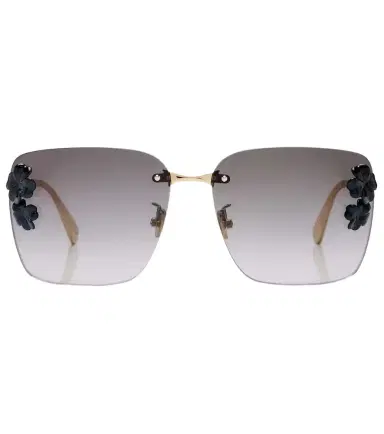 Dior Eyewear Dior Clover S2U embellished square sunglasses | Thumbnail 1