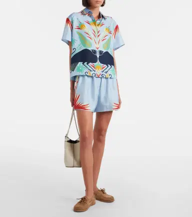 Etro Printed silk pajamas | Thumbnail 3 Etro Printed silk pajamas | Thumbnail 3