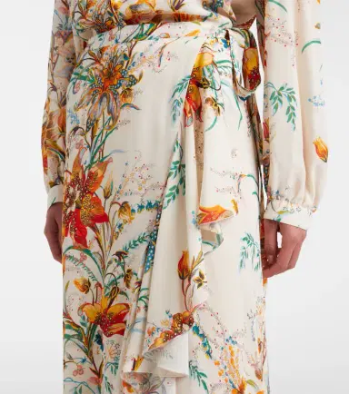 Etro Floral wrap skirt | Thumbnail 6 Etro Floral wrap skirt | Thumbnail 6