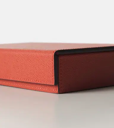 GIOBAGNARA Parma leather and walnut domino set | Thumbnail 5