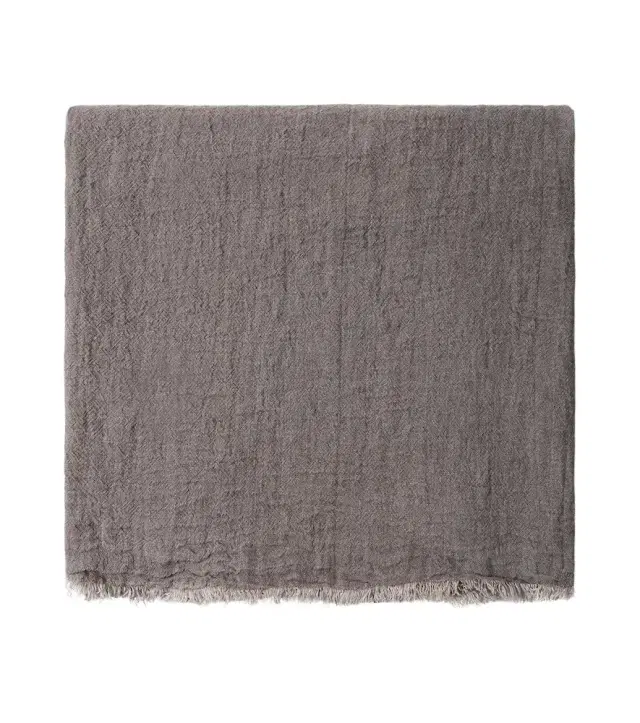 Maison de Vacances Linen crêpe throw