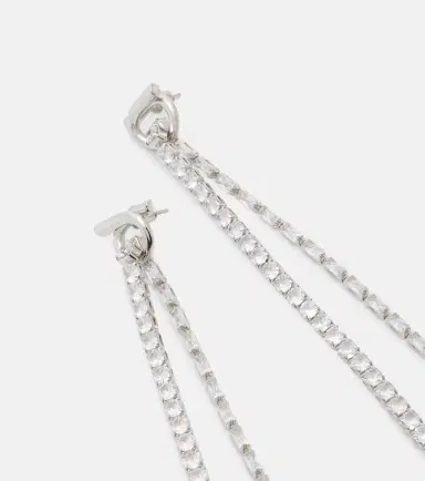 Ferragamo Embellished drop earrings | Thumbnail 4 Ferragamo Embellished drop earrings | Thumbnail 4