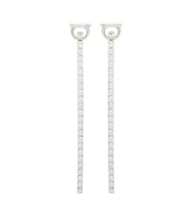 Ferragamo Embellished drop earrings