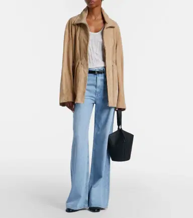 Nour Hammour Passage suede jacket | Thumbnail 5