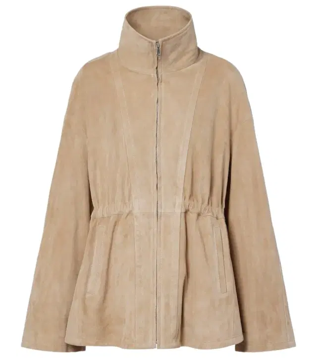 Nour Hammour Passage suede jacket