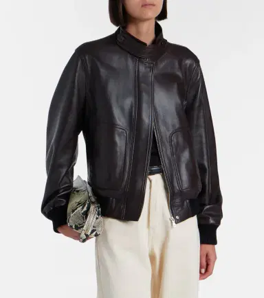 Nour Hammour Rios leather jacket | Thumbnail 2 Nour Hammour Rios leather jacket | Thumbnail 2