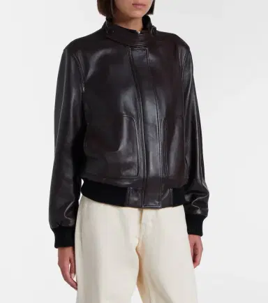 Nour Hammour Rios leather jacket | Thumbnail 5 Nour Hammour Rios leather jacket | Thumbnail 5