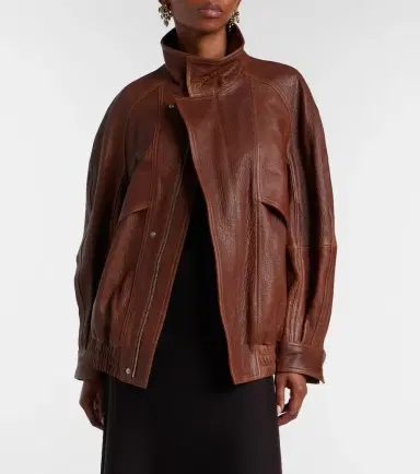 Nour Hammour Ariste leather jacket | Thumbnail 4 Nour Hammour Ariste leather jacket | Thumbnail 4