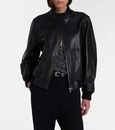 Nour Hammour Rios leather jacket | Thumbnail 2 Nour Hammour Rios leather jacket | Thumbnail 2