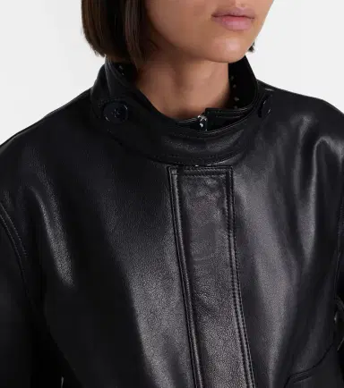 Nour Hammour Rios leather jacket | Thumbnail 3 Nour Hammour Rios leather jacket | Thumbnail 3