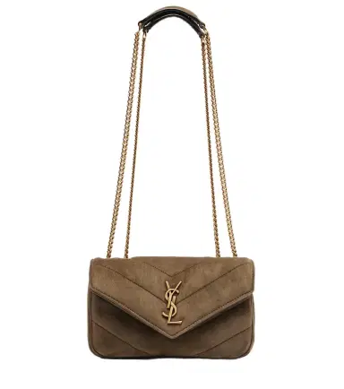 Saint Laurent Loulou Mini suede shoulder bag | Thumbnail 1