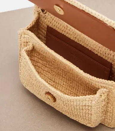 Saint Laurent Niki Mini raffia crossbody bag | Thumbnail 2