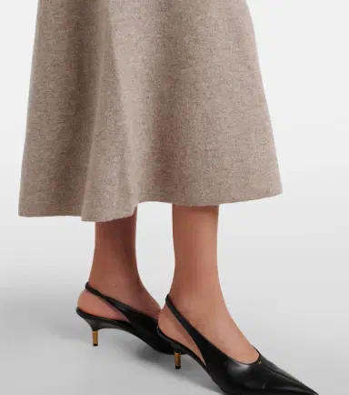 Jardin des Orangers Wool and cashmere midi skirt | Thumbnail 4 Jardin des Orangers Wool and cashmere midi skirt | Thumbnail 4