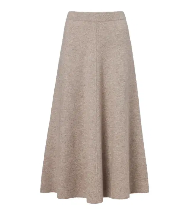 Jardin des Orangers Wool and cashmere midi skirt