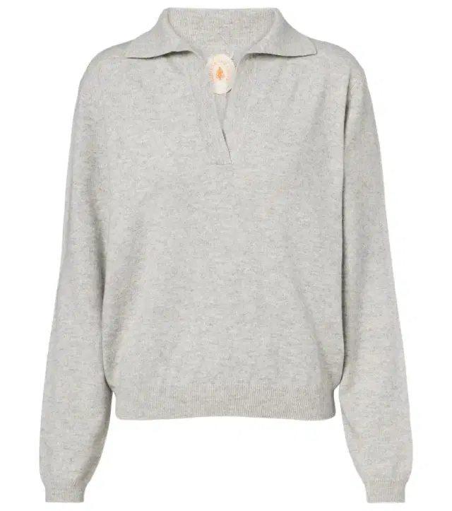 Jardin des Orangers Cotton and cashmere polo sweater