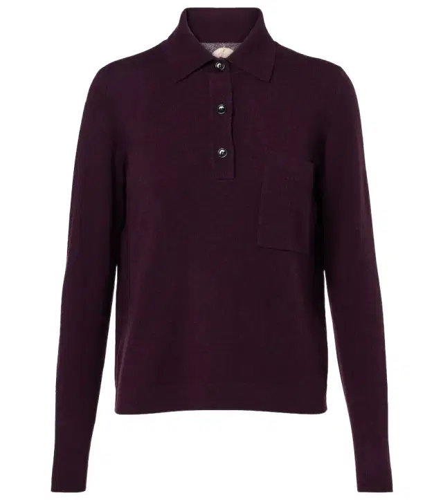 Jardin des Orangers Wool and cashmere polo sweater