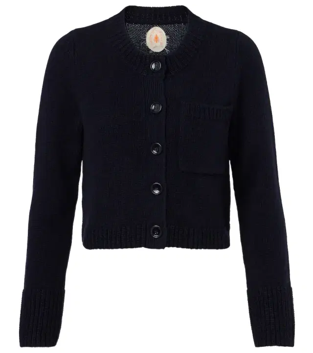 Jardin des Orangers Wool and cashmere cardigan