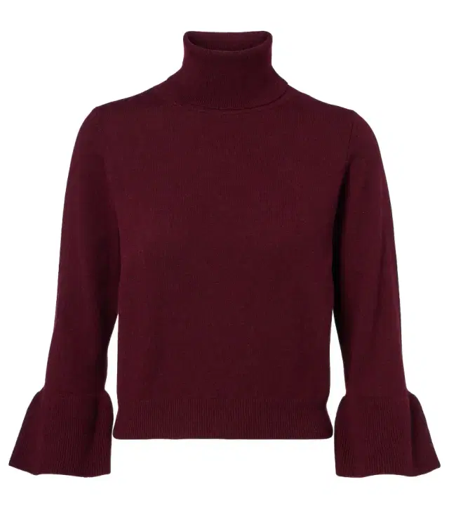 Jardin des Orangers Turtleneck wool and cashmere sweater