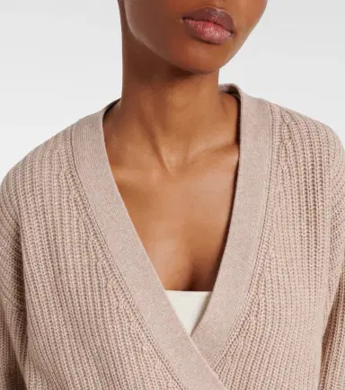 Jardin des Orangers Cotton and cashmere wrap cardigan | Thumbnail 6 Jardin des Orangers Cotton and cashmere wrap cardigan | Thumbnail 6
