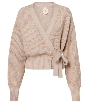 Jardin des Orangers Cotton and cashmere wrap cardigan | Thumbnail 1 Jardin des Orangers Cotton and cashmere wrap cardigan | Thumbnail 1