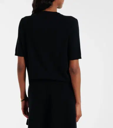 Jardin des Orangers Floral-appliqué wool and cashmere sweater | Thumbnail 5