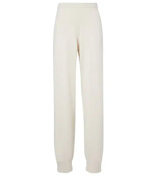 Cotton and cashmere sweatpants