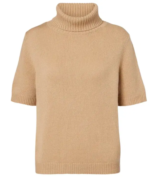 Jardin des Orangers Turtleneck wool and cashmere sweater