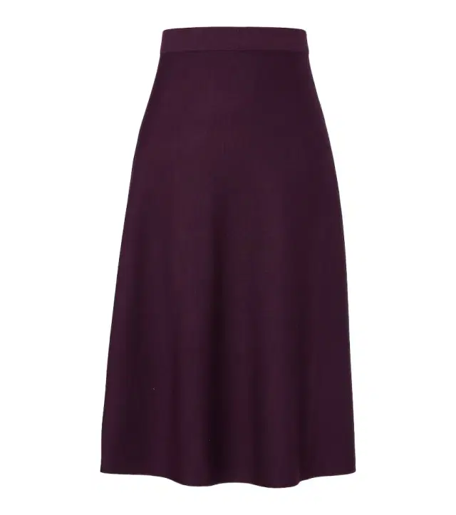 Jardin des Orangers Virgin wool midi skirt