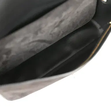 Chanel Chanel Maxi "Souplissimo" Small Flap Bag Black Suede Gold Hardware | Thumbnail 9 Chanel Chanel Maxi "Souplissimo" Small Flap Bag Black Suede Gold Hardware | Thumbnail 9