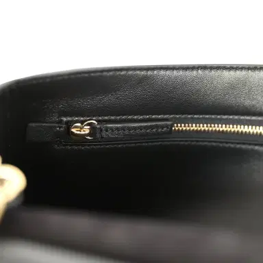 Chanel Chanel Maxi "Souplissimo" Small Flap Bag Black Suede Gold Hardware | Thumbnail 10 Chanel Chanel Maxi "Souplissimo" Small Flap Bag Black Suede Gold Hardware | Thumbnail 10