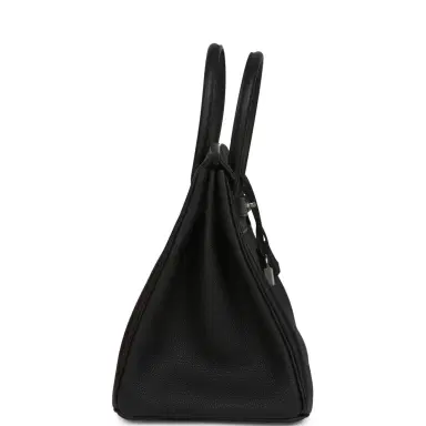 HERMÈS Hermes Birkin 35 Black Togo Palladium Hardware | Thumbnail 3 HERMÈS Hermes Birkin 35 Black Togo Palladium Hardware | Thumbnail 3