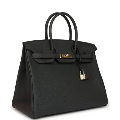 HERMÈS Hermes Birkin 35 Plomb Togo Permabrass Hardware | Thumbnail 2 HERMÈS Hermes Birkin 35 Plomb Togo Permabrass Hardware | Thumbnail 2