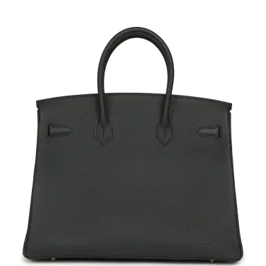 HERMÈS Hermes Birkin 35 Plomb Togo Permabrass Hardware | Thumbnail 4 HERMÈS Hermes Birkin 35 Plomb Togo Permabrass Hardware | Thumbnail 4