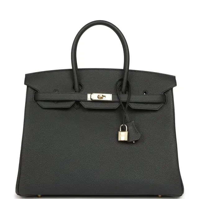 hermes Hermes Birkin 35 Plomb Togo Permabrass Hardware