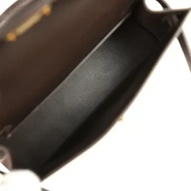 HERMÈS Hermes Kelly Sellier 20 Bai-Brun Epsom Permabrass Hardware | Thumbnail 8 HERMÈS Hermes Kelly Sellier 20 Bai-Brun Epsom Permabrass Hardware | Thumbnail 8