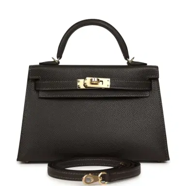 HERMÈS Hermes Kelly Sellier 20 Bai-Brun Epsom Permabrass Hardware | Thumbnail 1 HERMÈS Hermes Kelly Sellier 20 Bai-Brun Epsom Permabrass Hardware | Thumbnail 1
