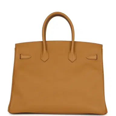 HERMÈS Pre-owned Hermes Birkin 35 Sesame Epsom Gold Hardware | Thumbnail 4 HERMÈS Pre-owned Hermes Birkin 35 Sesame Epsom Gold Hardware | Thumbnail 4