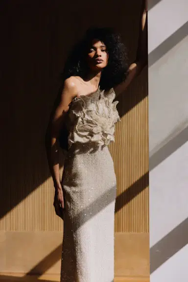 PatBo IARA CROCHET FLOWER MAXI DRESS | Thumbnail 3 PatBo IARA CROCHET FLOWER MAXI DRESS | Thumbnail 3